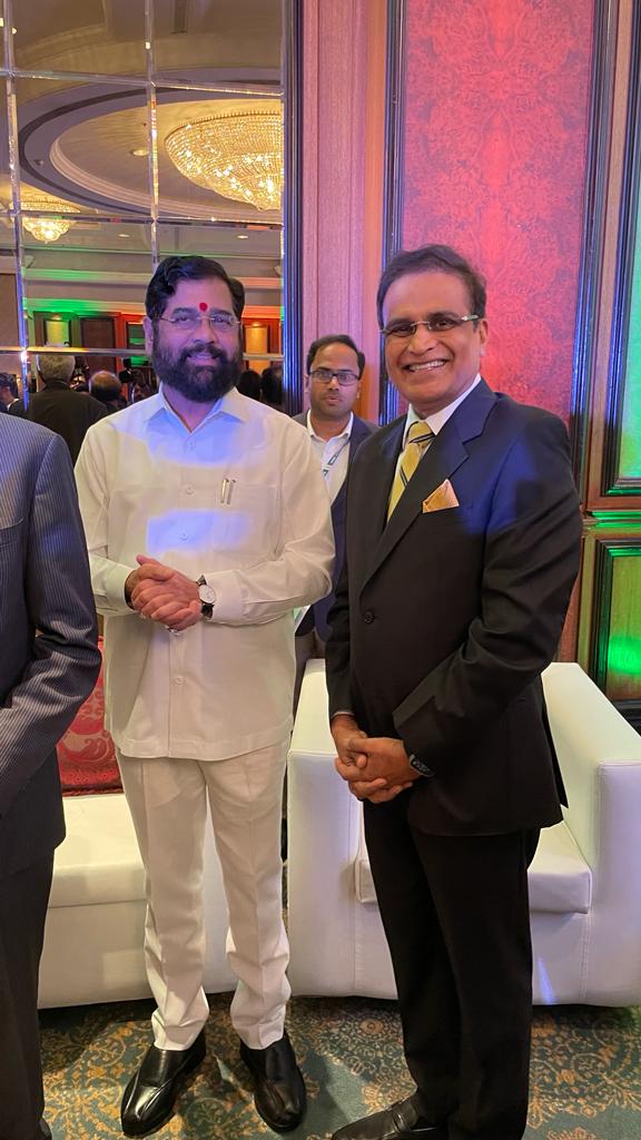 With CM of Maharashtra